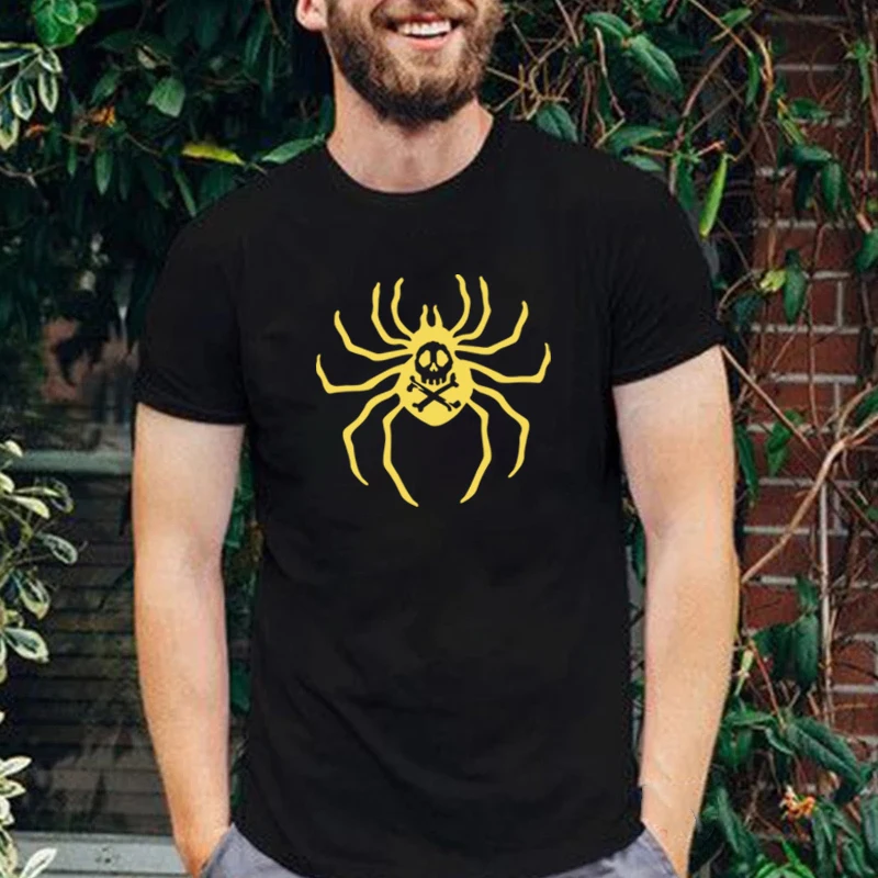 

Funny Japan Anime Hunter X Hunter Tshirt Unique Vintage Spider Skulls Graphic Tops New Arrival Loose Casual Vogue Manga Tee