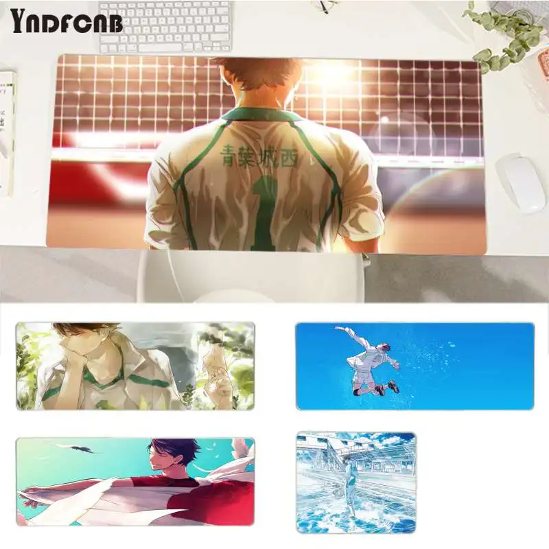 

Резиновый коврик для мыши YNDFCNB Oikawa Tooru Haikyuu, коврик для клавиатуры в стиле аниме для волейбола, коврик для мыши, коврик для мыши, коврик для кла...