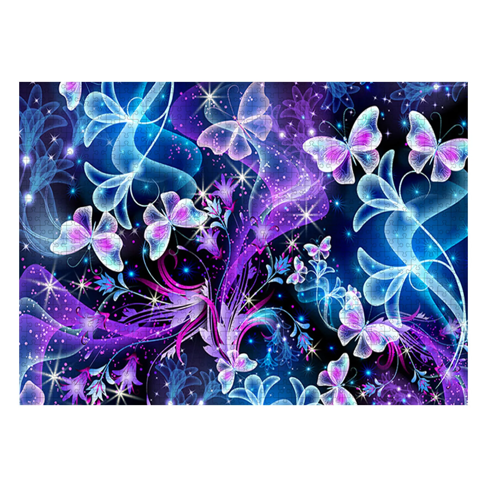 

1000PC Difficult Puzzles With Colorful Image 1.65mm Thick Adult kids 27.5x19.7in Toys for Adults Decoration Collectiable