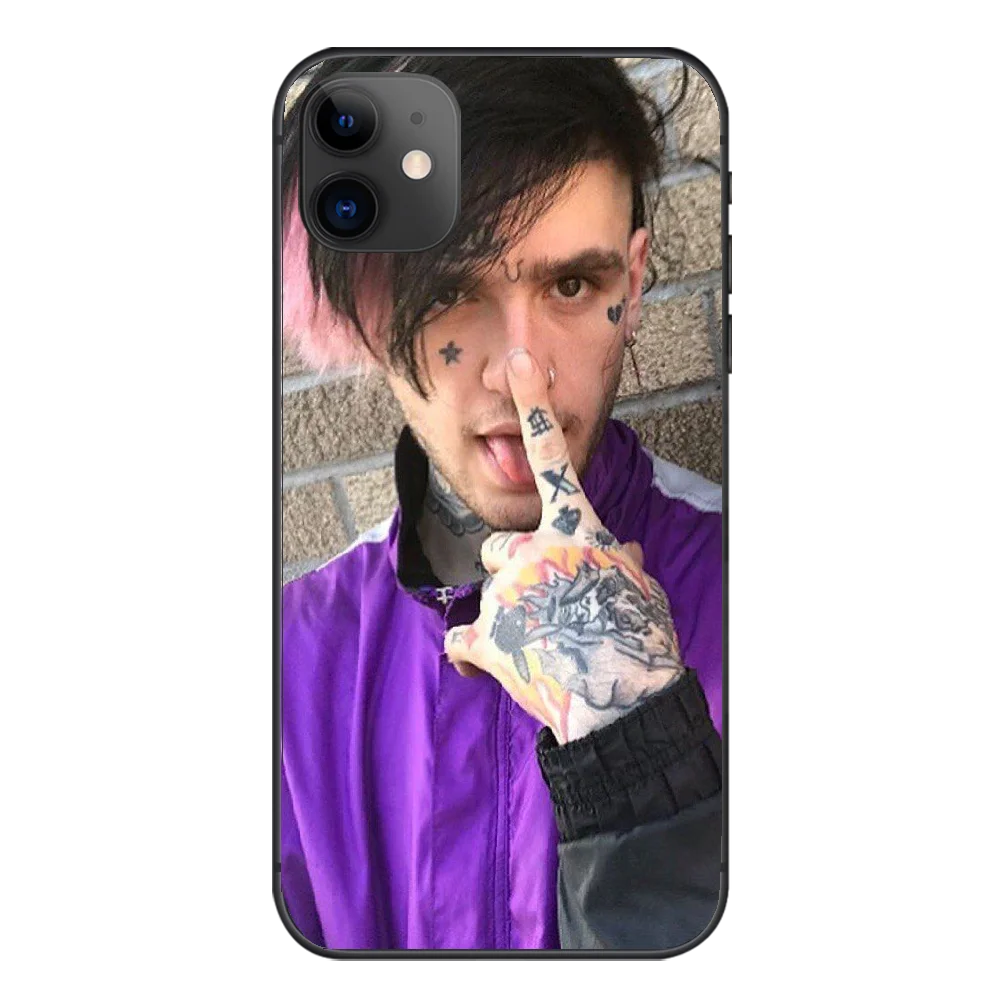 

lil peep Case for iPhone 12 mini 11 Pro XS MAX 8 7 S Plus SE2 X XR Phone cases Blue light Soft Silicon Cover Coque