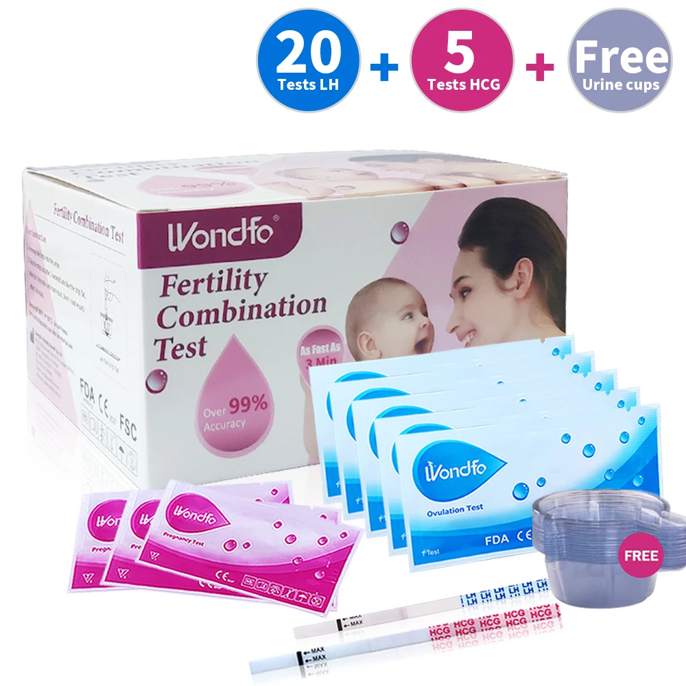 20 шт. тест-полоски для овуляции и мочи на беременность | Красота здоровье