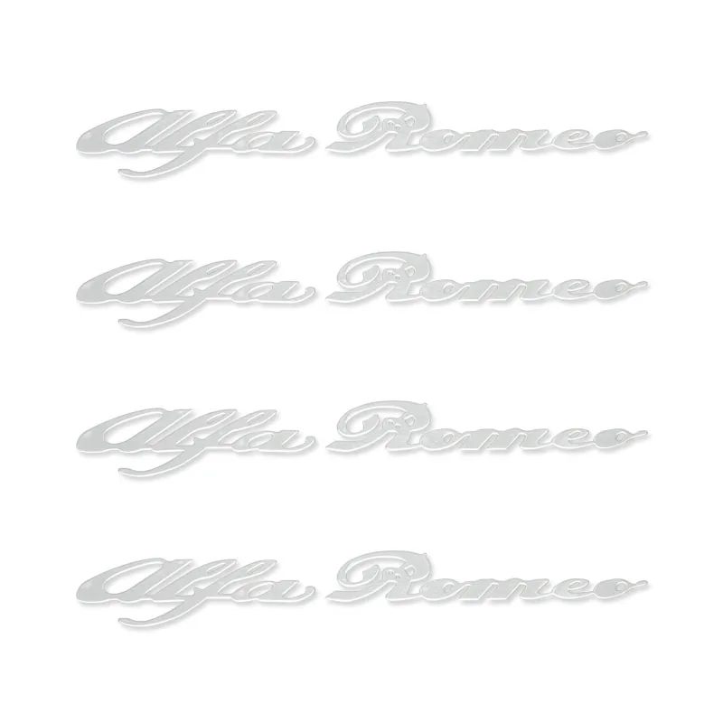 Alfa Romeo высокотемпературный литой виниловый тормозной суппорт наклейки на