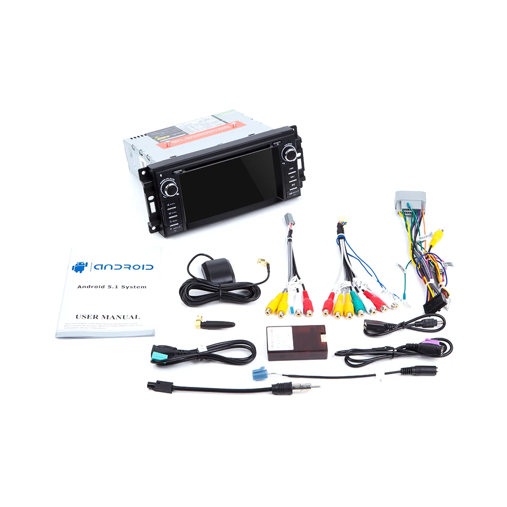 

1Din Android 10 Car Radio Multimedia For Jeep Grand Cherokee Chrysler 300C Compass Patriot DodgeSebring GPS Navigation Stereo4GB