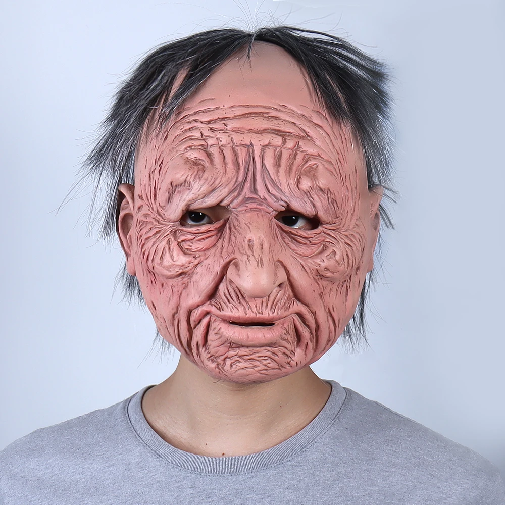 Маска на Хэллоуин маски дедушки мужские Олди старики косплей латексные лицо