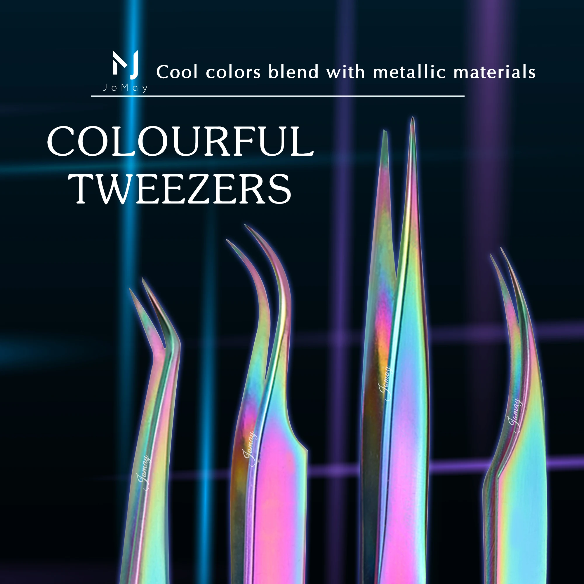 

1 шт. Профессиональный пинцет для бровей из нержавеющей стали Высокоточный зажим для наращивания ресниц изогнутый прямой инструмент для ма...