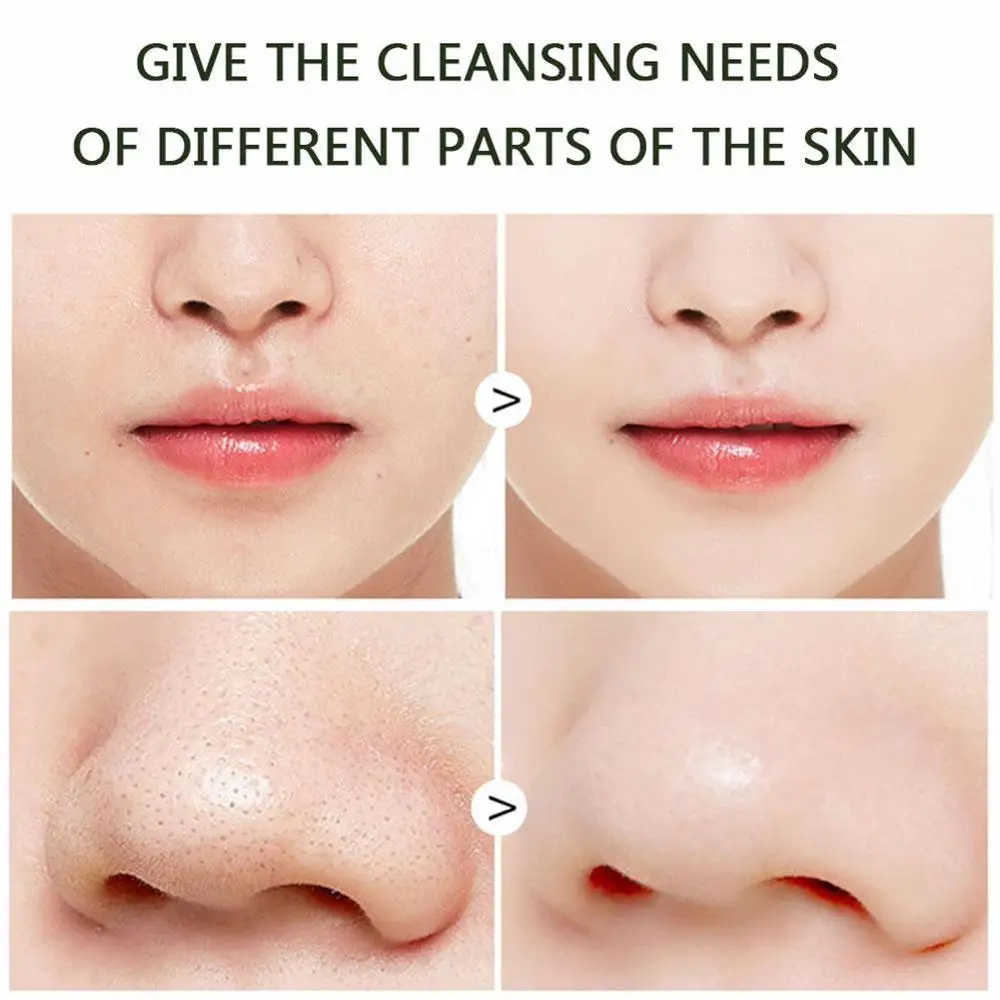 100g Tea Green Face Mask Deep Cleaning Removal Blackheads Mud Mask Anti-Shrink Exfoliate Face Acne Scar Skin Pores Care B8B6
