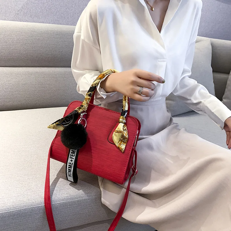 Женская сумка кошельки и сумочки роскошная дизайнерская красная маленькая на