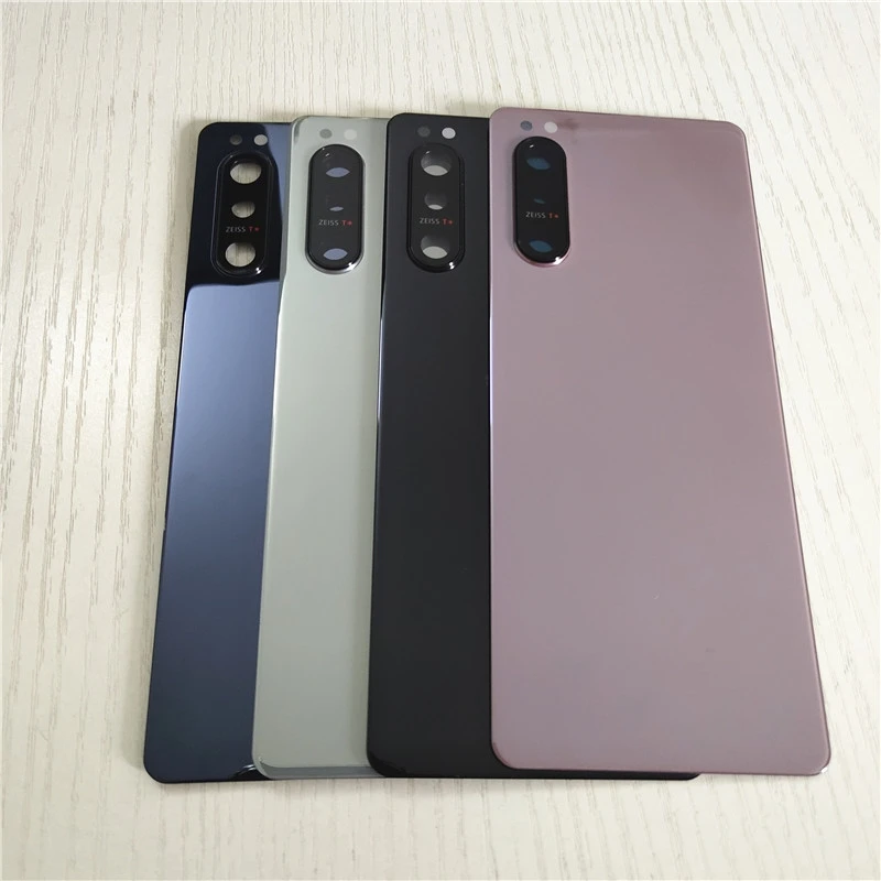 100% оригинальная стеклянная крышка для Sony Xperia 5 II SO-52A XQ-AS52 XQ-AS62 XQ-AS72 5ii задней крышки