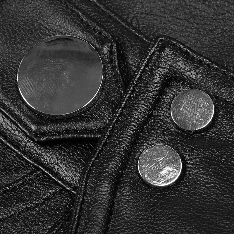 Женские байкерские брюки карандаш черные эластичные облегающие из