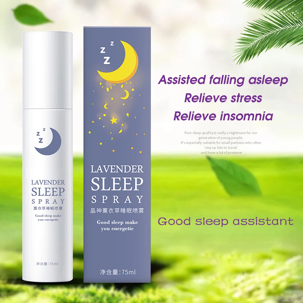 

Lavender Deep Sleep Spray Calm Deep Sleep Mist Pillow Spray Lavender Essential Oils Insomnia Therapy Sleep Aids