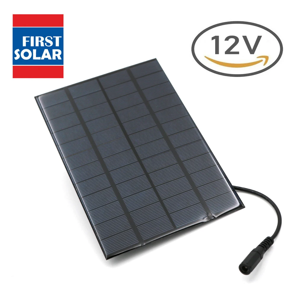 Солнечная панель 12 В 1 5 Вт 2 3 4 7 10 миниатюрная солнечная система сделай сам для