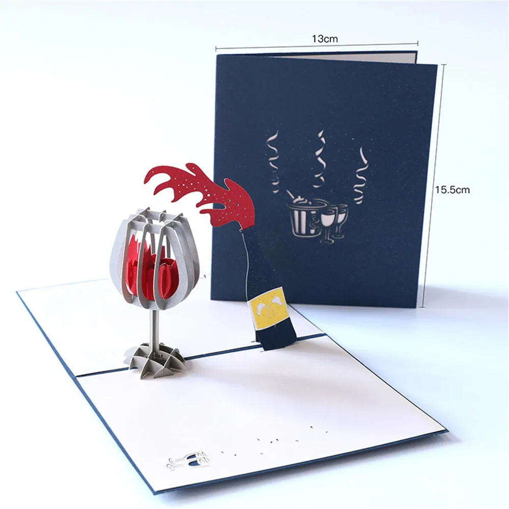 45 # рождественские подвесные декорации домики Подробная информация о 3D открытке