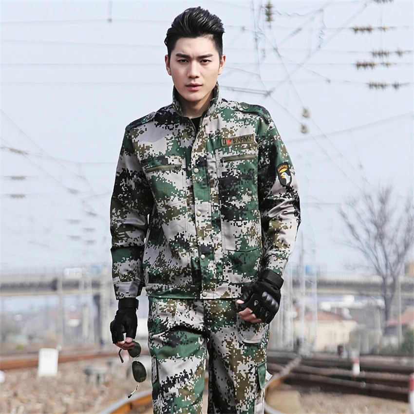 Спецназ для мужчин армейская Военная униформа камуфляжная тактическая одежда с