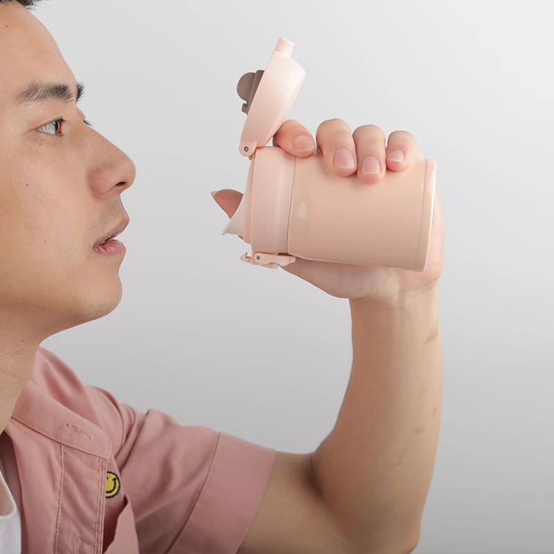 

200ML Mini Coffee Thermos Small Tea Girl Thermo Cup Portable Stainless Steel Bottle Outdoor Garrafa Termica Drinkware DA60BWB