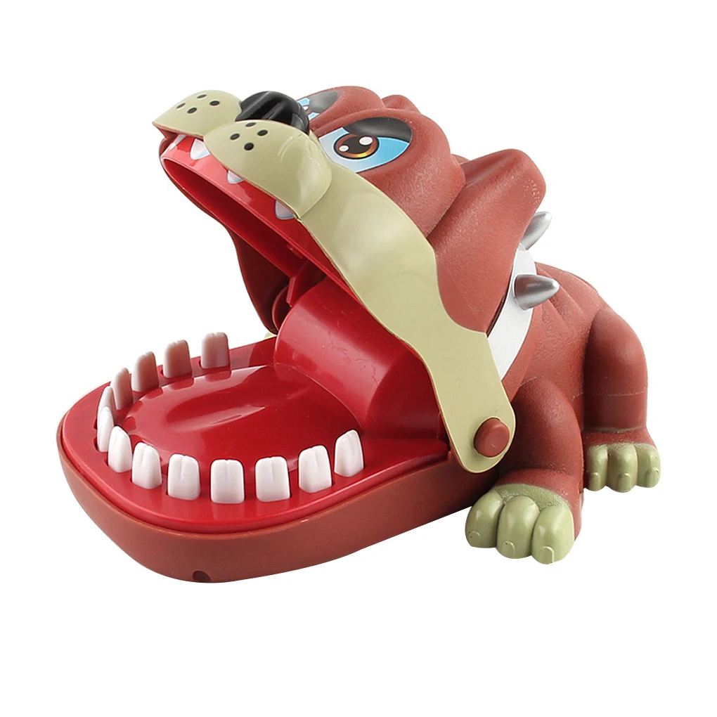 

Creative Shar Pei Toy Trick Toy Cartoon Animal Parent-Kid Game Mouth Tooth Biting Game Children Toy Gift for Birthday Party