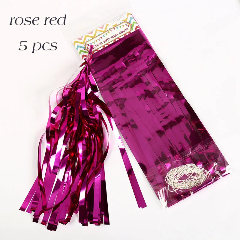 

Розовое золото фольгированная гирлянда для праздника