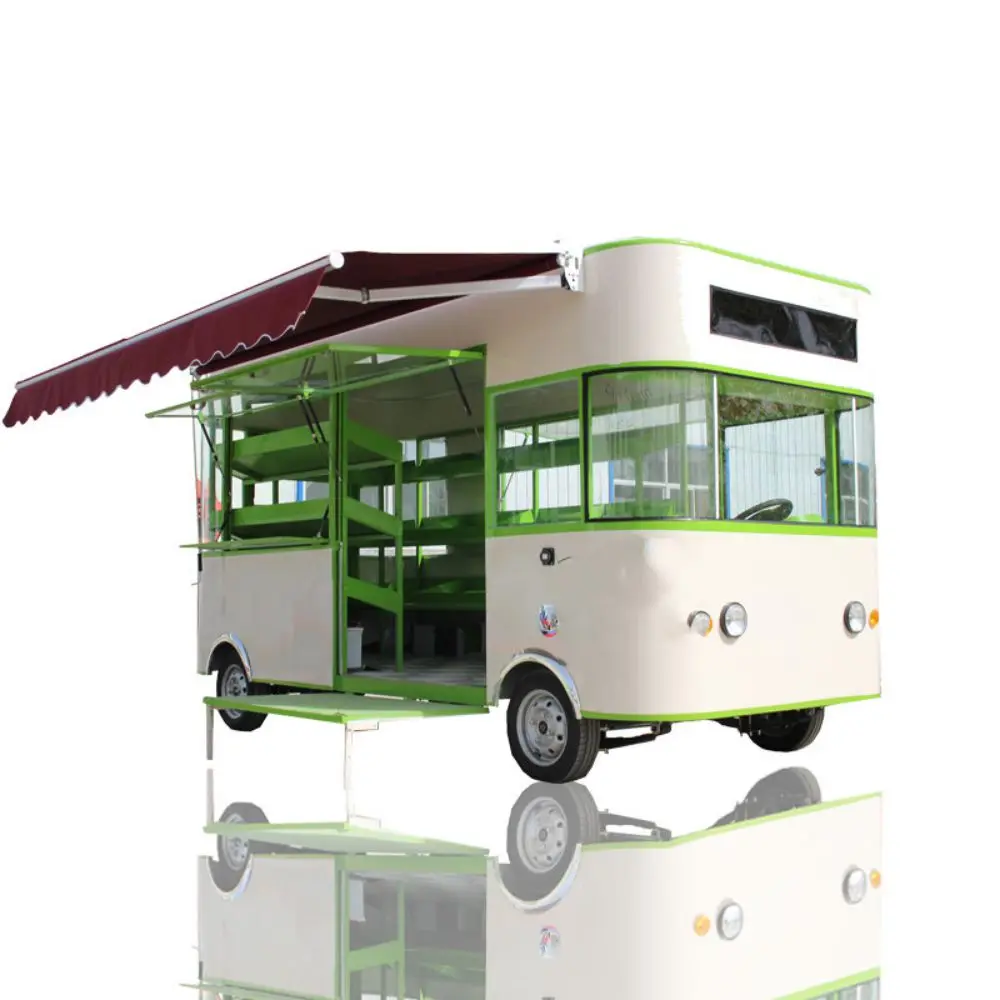 5m Длина электрическая тележка для пищевых продуктов фруктов и овощей