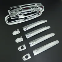 For Suzuki Reno / Forenza 2004-2009 ABS Chrome Side Door Handle Cover Trim & Door Bowl Cup Cover Car Styling 2005 2006 2007 2008