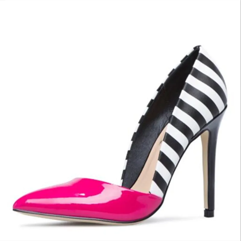 Ronticool/женские туфли-лодочки ручной работы пикантные туфли на шпильке с узором