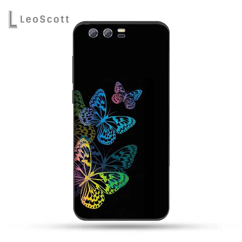 

Butterfly art animal color Phone Case For Huawei Honor view 7a5.45inch 7c5.7inch 8x 8a 8c 9 9x 10 20 10i 20i lite pro