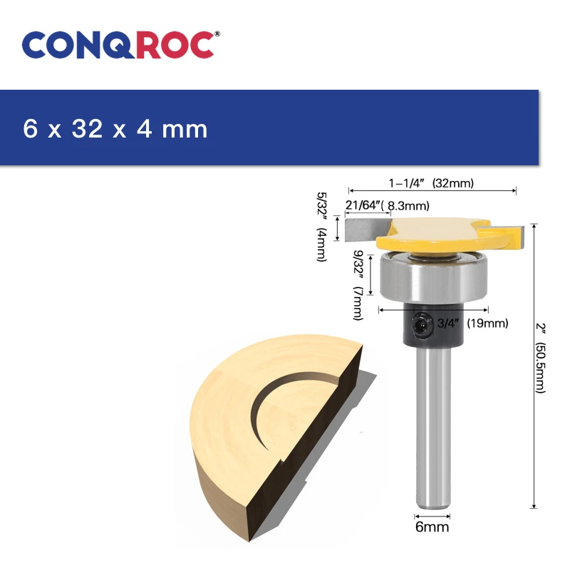 Деревообрабатывающий фрезерный станок с Т образной опорой 6 мм|Фреза| |