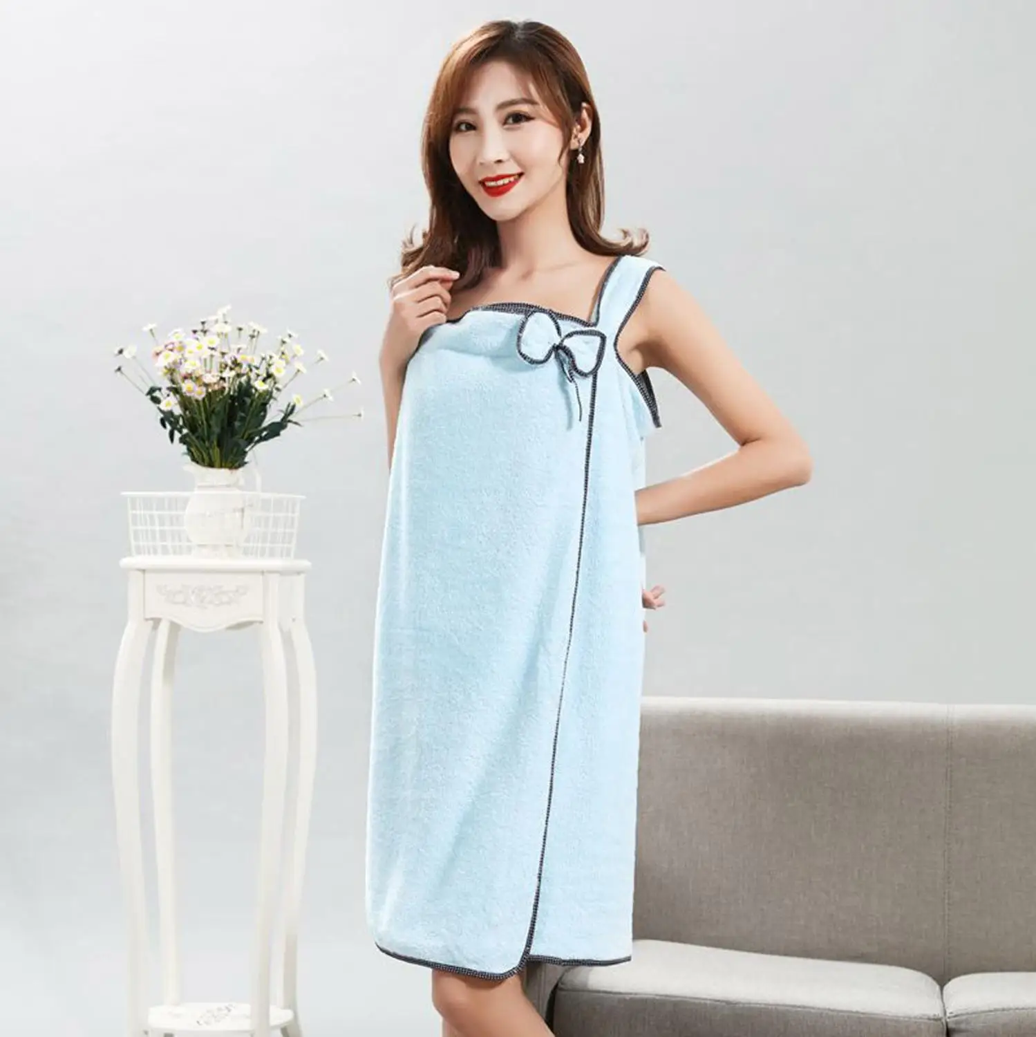 Женский фланелевый банный халат одежда для сна Свадебный ночная рубашка