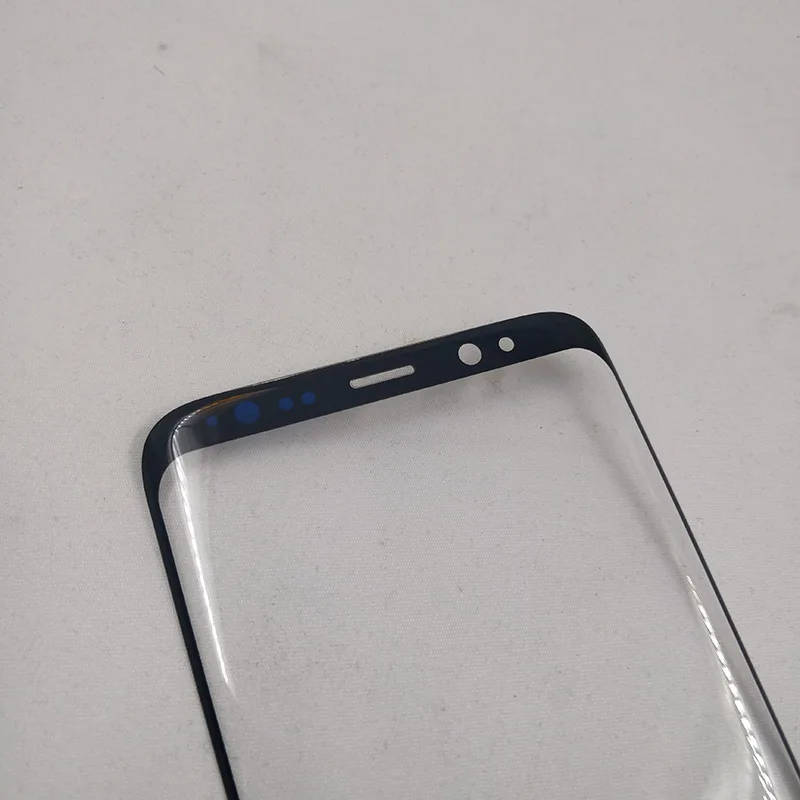 Сменный Внешний стеклянный объектив A+ для samsung S8 S8 Plus S9 S9 plus note 9 note 8, ЖК-сенсорный экран, передняя стеклянная панель, ЖК-стекло