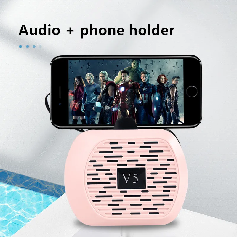 Bluetooth динамик с сабвуфером мини мощные беспроводные портативные динамики НЧ