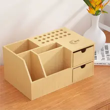 The Newest Multifunctional Wooden Storage Box Screwdriver Tweezers Holder Mobile Phone Repair Desktop Storage Tool Parts Box