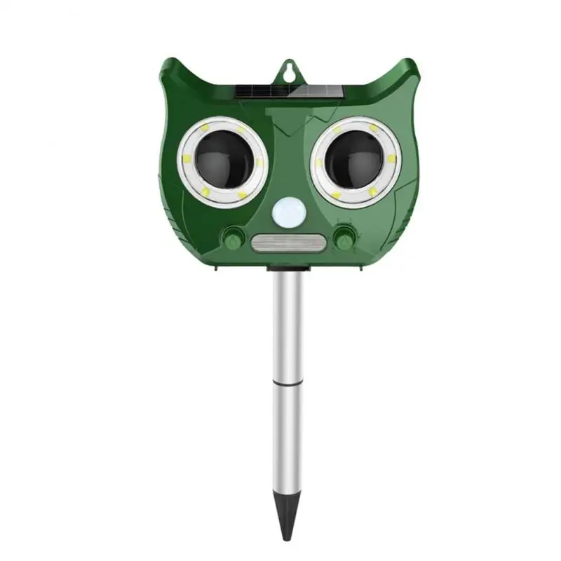 

New Garden Solar Powered Ultras Onic Outdoor Animal Repeller Motion Sensor Flash Light Dog Cat Raccoon Rabbit Animal Dispeller