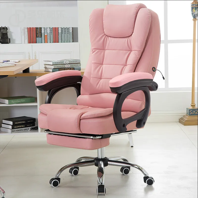 Массажное кресло для офиса офисное компьютерное из искусственной кожи удобное