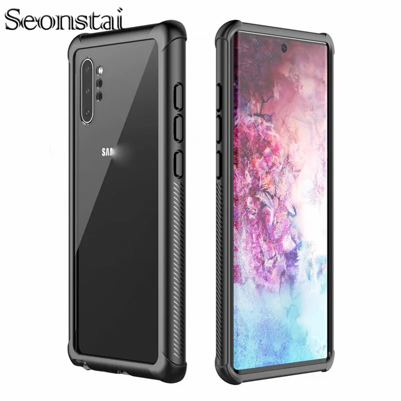 Противоударный чехол для Samsung Galaxy Note 10 Pro S10 S8 S9 Plus 9 полноразмерный защитный со
