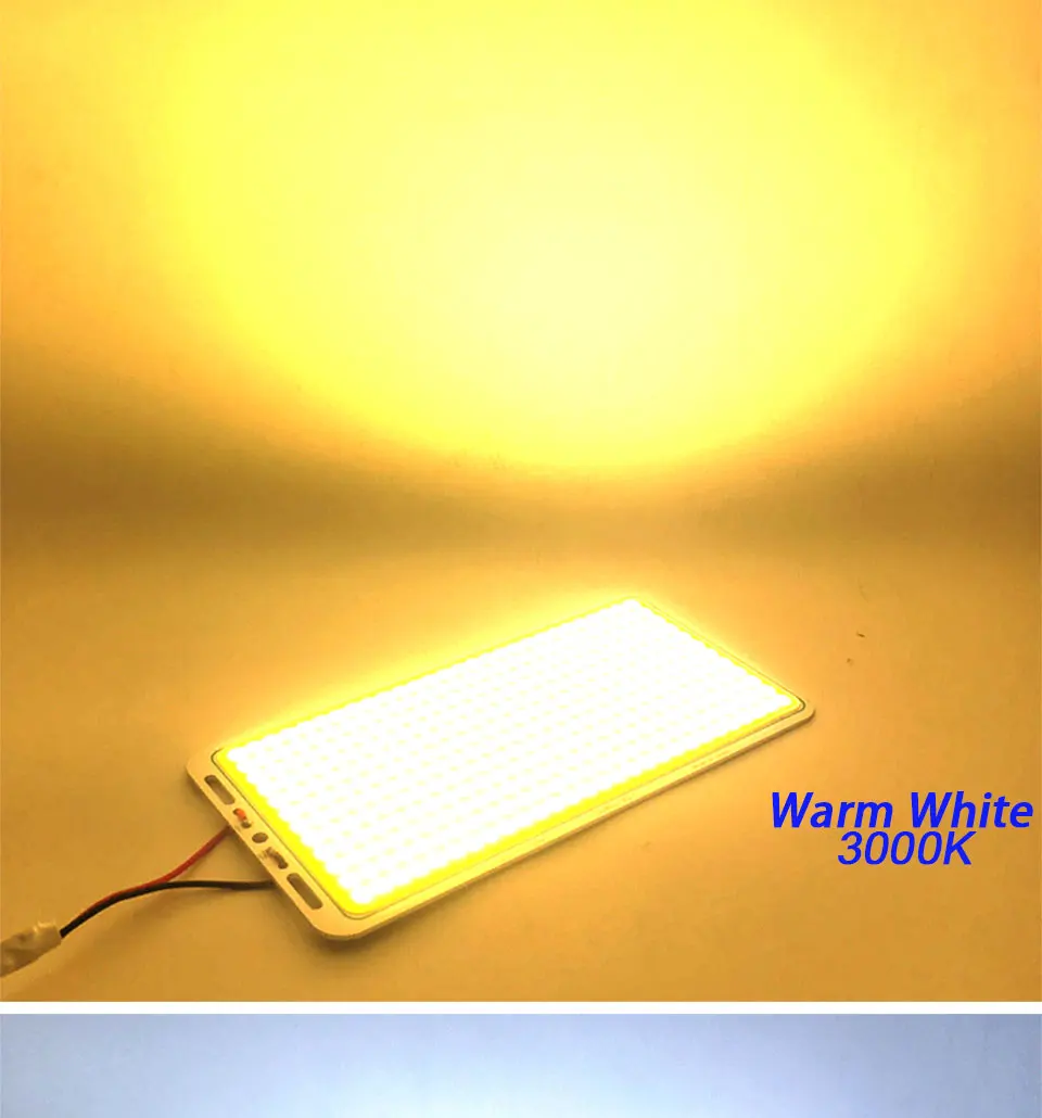 Ultra bright led panel lights 200w cob board lamp with dimmer remote control RC light