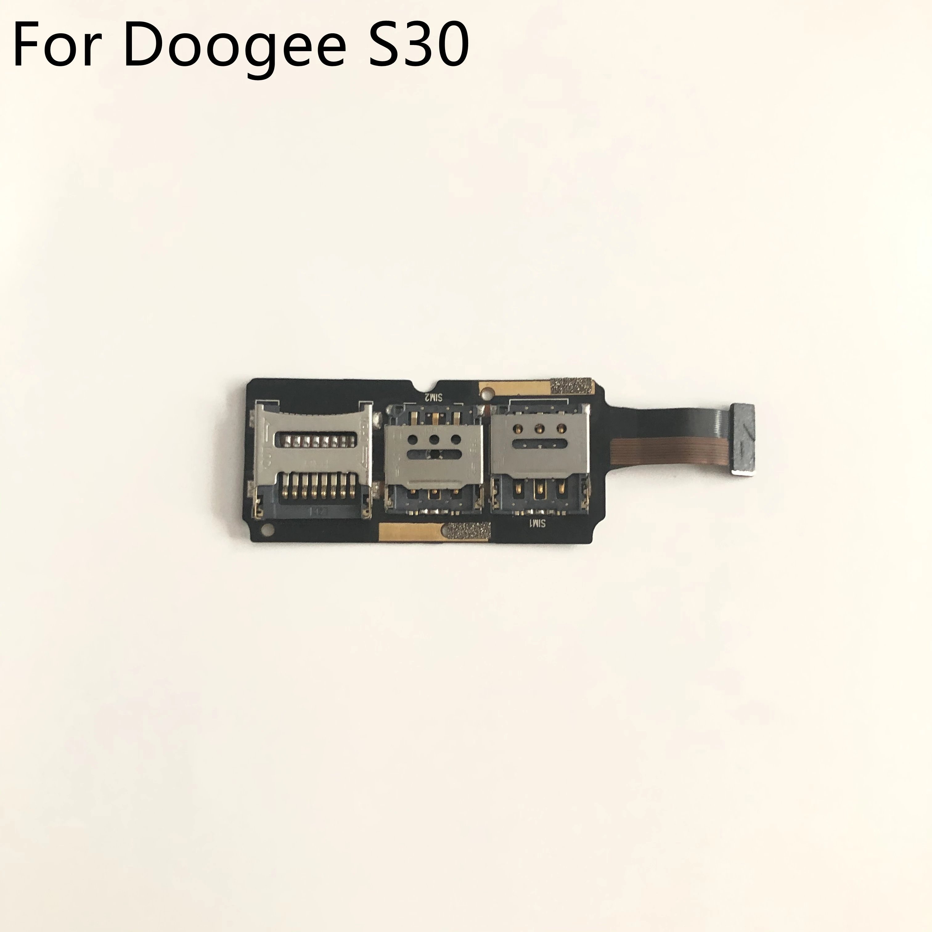

SIM Card Reader Holder Connector For DOOGEE S30 MTK6737 Quad Core 5.0"HD 1280x720 Smartphone + Tracking Number