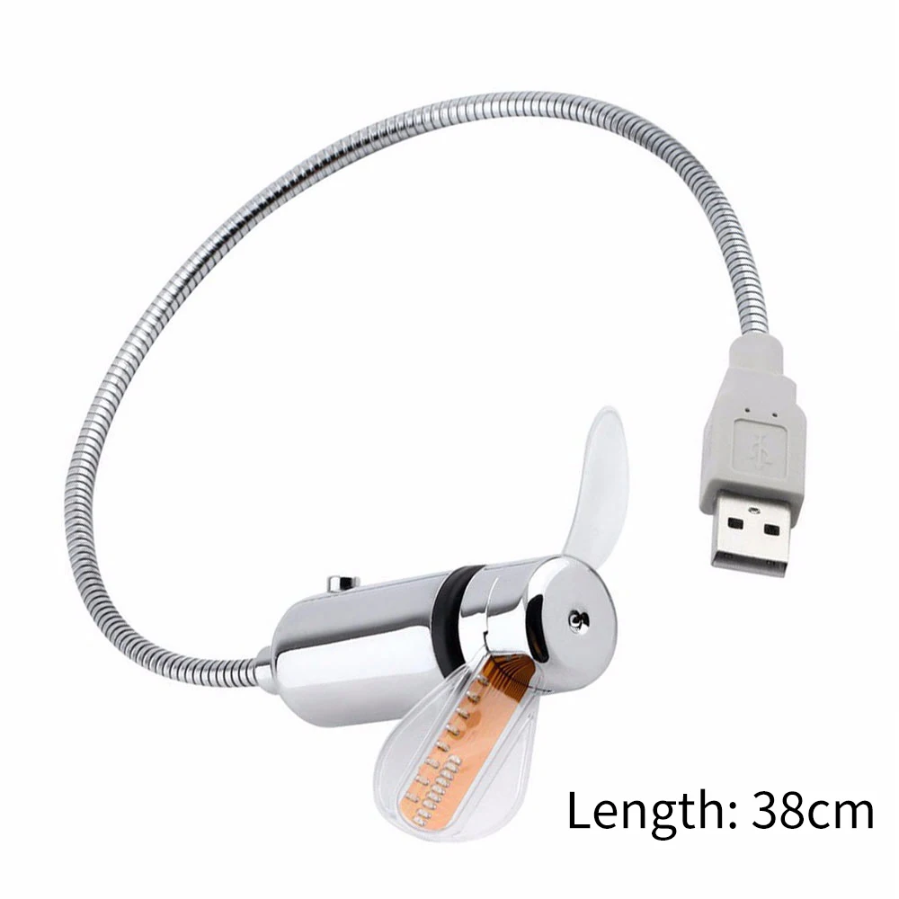 Новейший портативный сгибаемый гибкий мини вентилятор для компьютера ноутбука