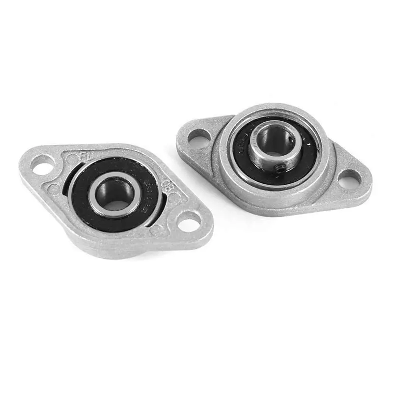 10 pcs KFL08 8mm diameter zinc alloy bearing housing FL08 K08 pillow block | Bearings