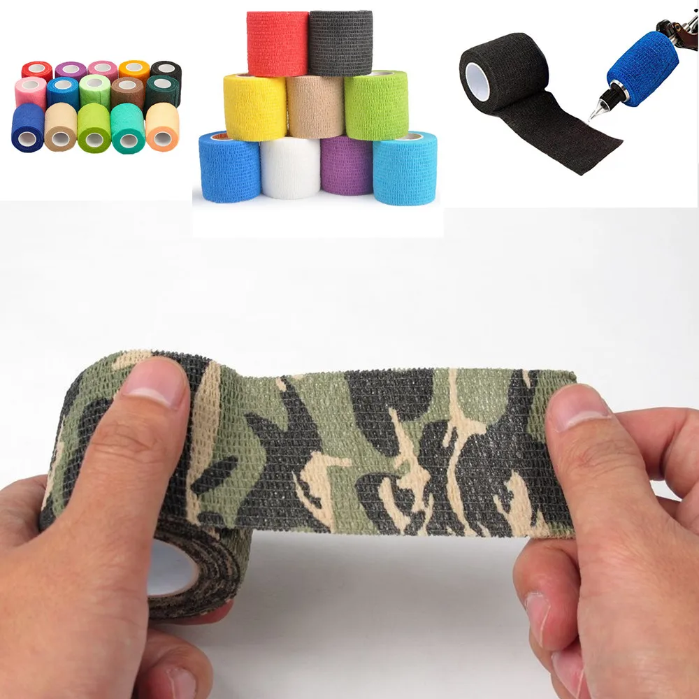 Оригинал 5 шт. волшебное Бандажное покрытие 50 мм ширина для тату ручки трубки