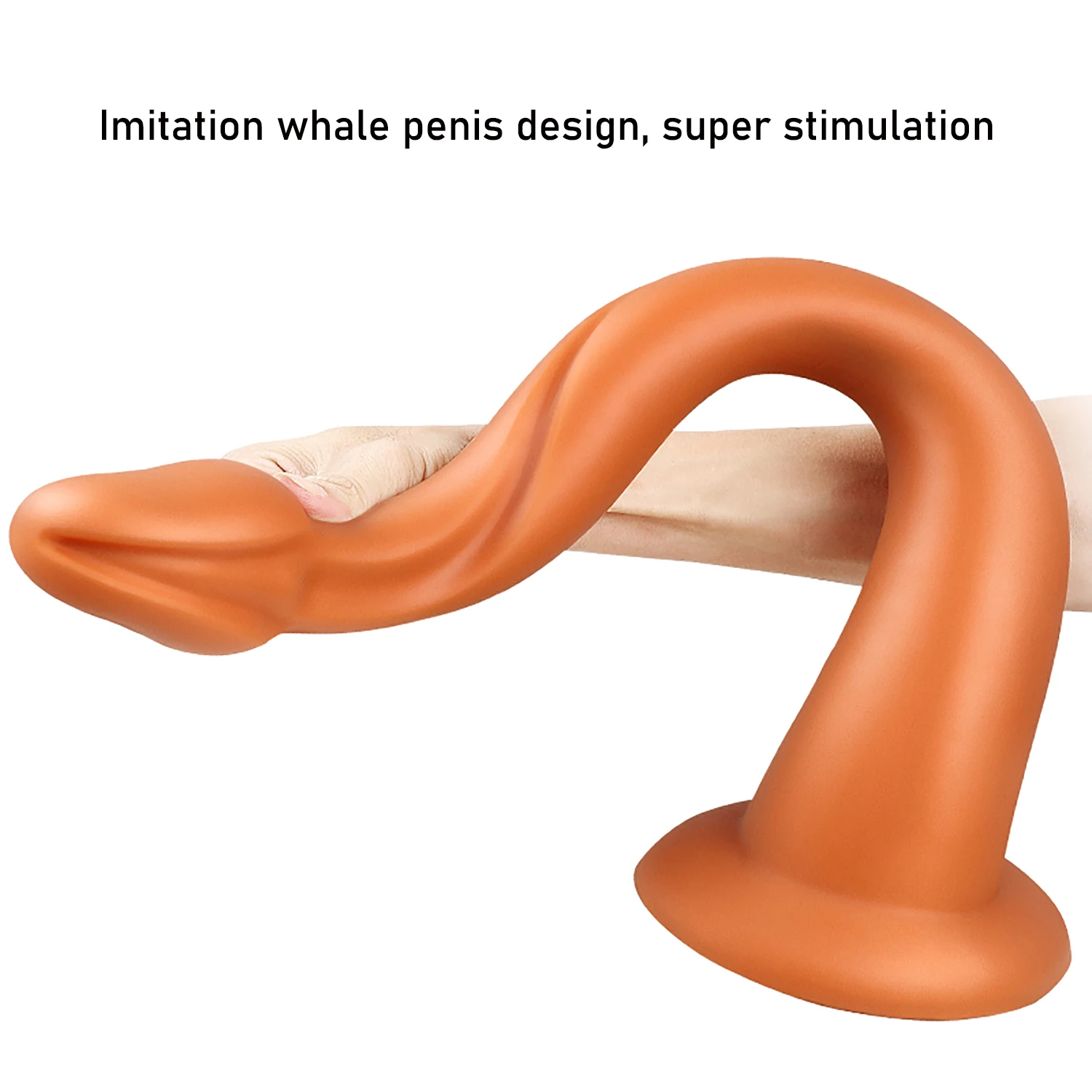 Liquid Silicone Super Long Anal Plug Big Dildos Stimulate Anus and Vagina Soft Dilator Penis Sex Toy Dick Butt Phallus | Красота и