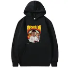 Уникальная индивидуальная Толстовка Hasbulla Fighting Meme с капюшоном в подарок фанату мини-худи в стиле Khabib bчастью блогера для мужчин и женщин новая уличная одежда в стиле хип-хоп большого размера