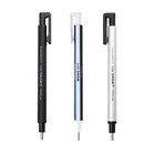 Ластик с круглым наконечником, запасная упаковка, ультратонкий карандаш из резины, идеальная перестройка деталей