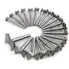 Сверла из углеродистой стали Forstner, самоцентрирующаяся насадка для сверления отверстий, 14 мм-50 мм