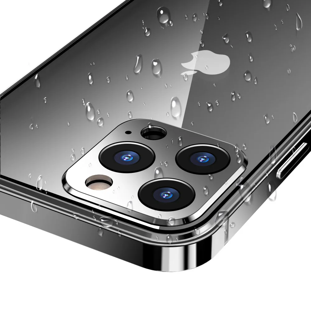 Синий металлический бампер из нержавеющей стали чехол для iPhone 14 13 Pro Max 12 11 13Pro iPhone13