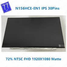 Original 15.6 inch Laptop Lcd Screen For Thinkpad Lenovo P530 P2 P52S IPS N156HCE-EN1 72% NTSC Matte 1920*1080 eDP 30 Pins