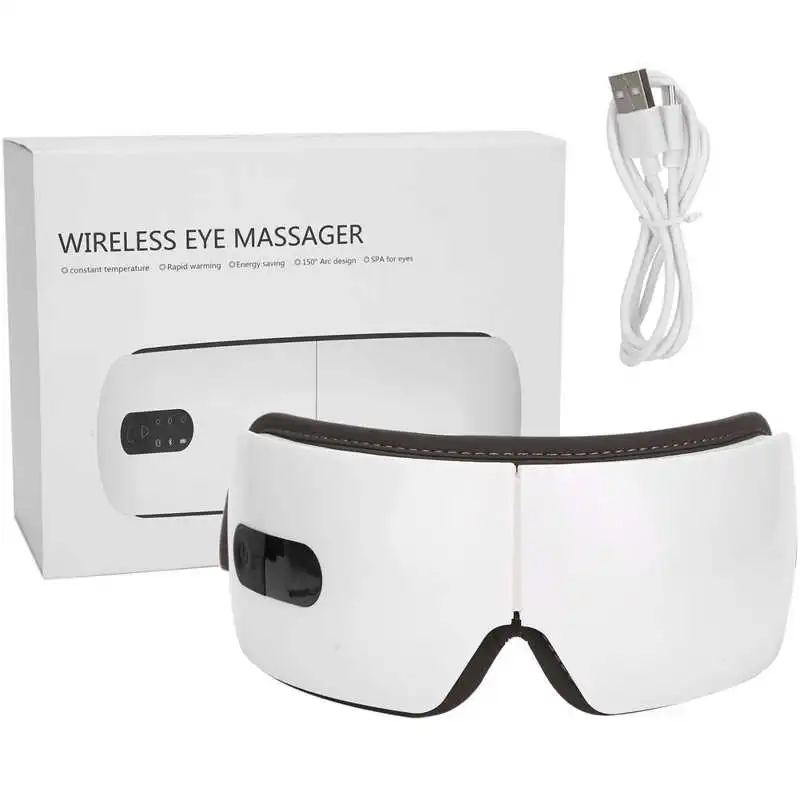 

Smart Airbag Vibration Eye Massager Hot Compress Eye Care Instrument Heating Bluetooth Music Relax Relieves Fatigue Dark Circles