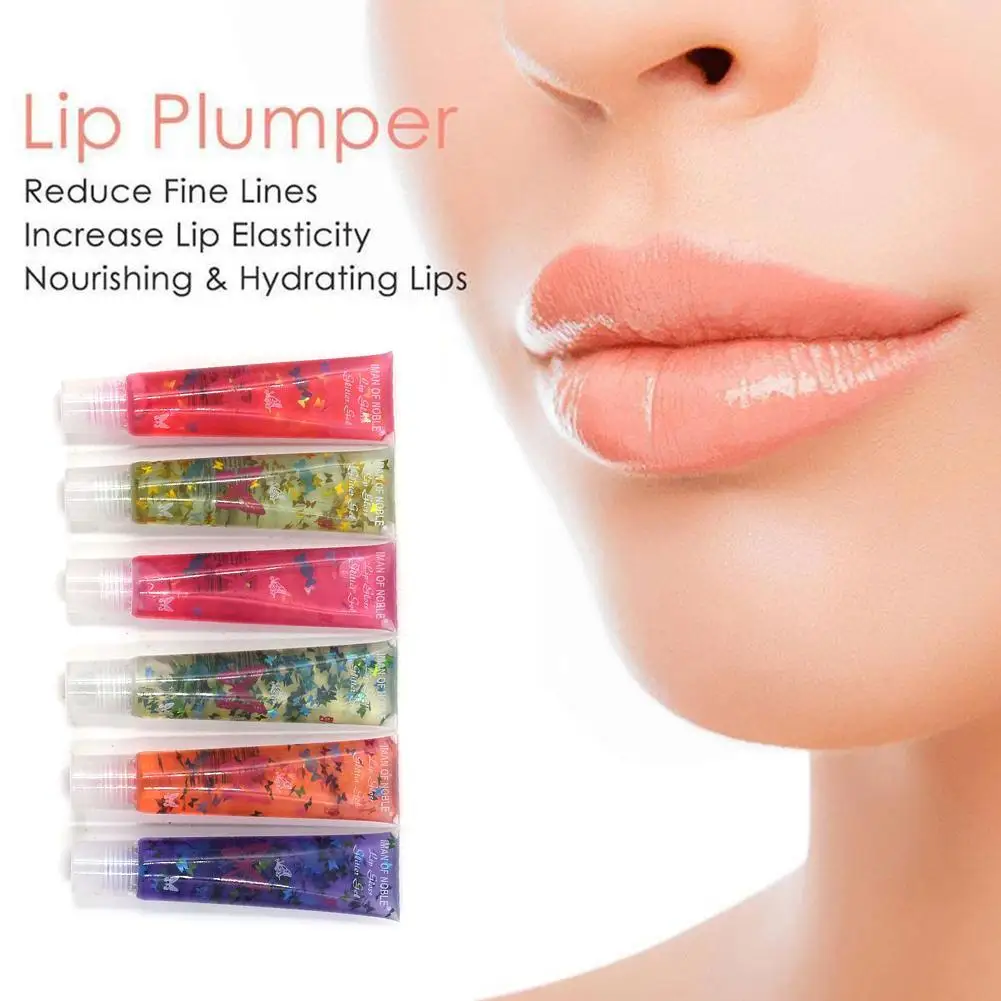 

Fruity Scented Lip Gloss Glasting Water Gloss Fruit Color Lip Oil Random Moisturizing Lip Plumper Durable Gloss L6Y2