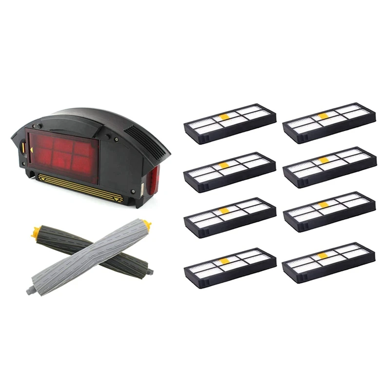 

Hepa Filter Dust Collection Box For Irobot Roomba 800 900 Series 880 870 877 860 960 805 Vacuum Cleaner Parts