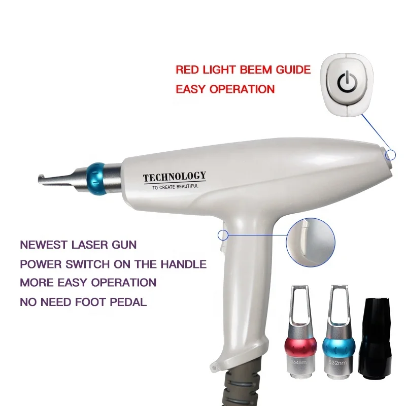 

Professional Portable 2 In 1 IPL Nd Yag Laser Hair removal Acne Birthmark Pigmentation Tattoo Removal Machine