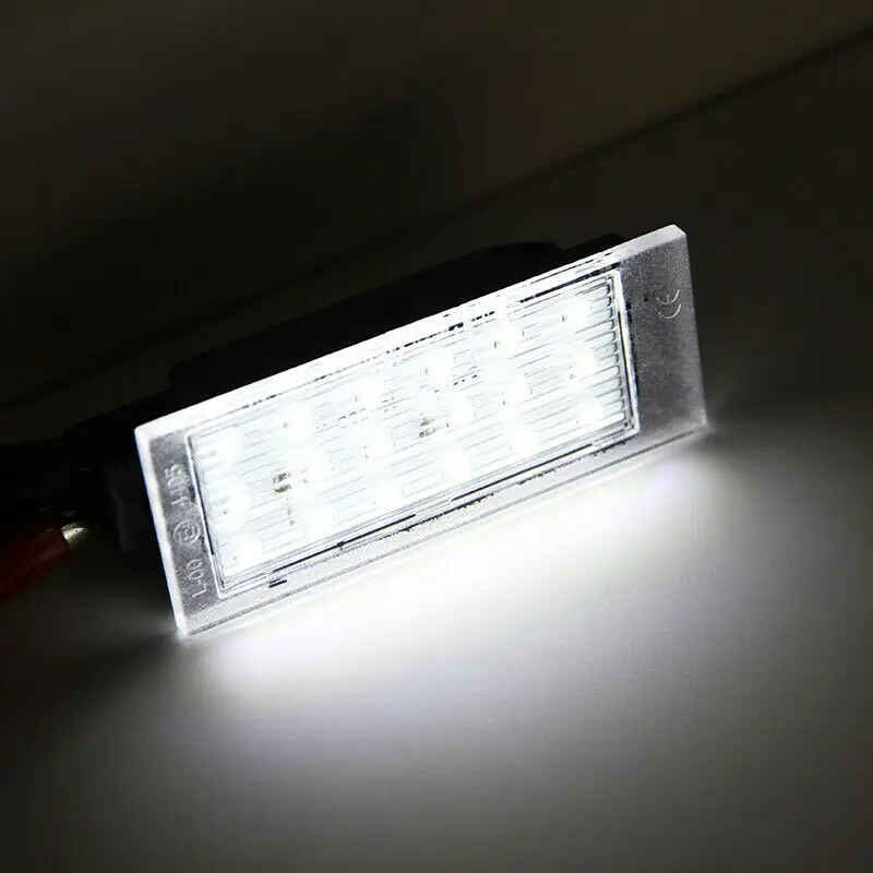 

415 License Plate Light 18 LEDs 453 For Smart Fortwo Forfour LED Lamp Lights No Error Brand New