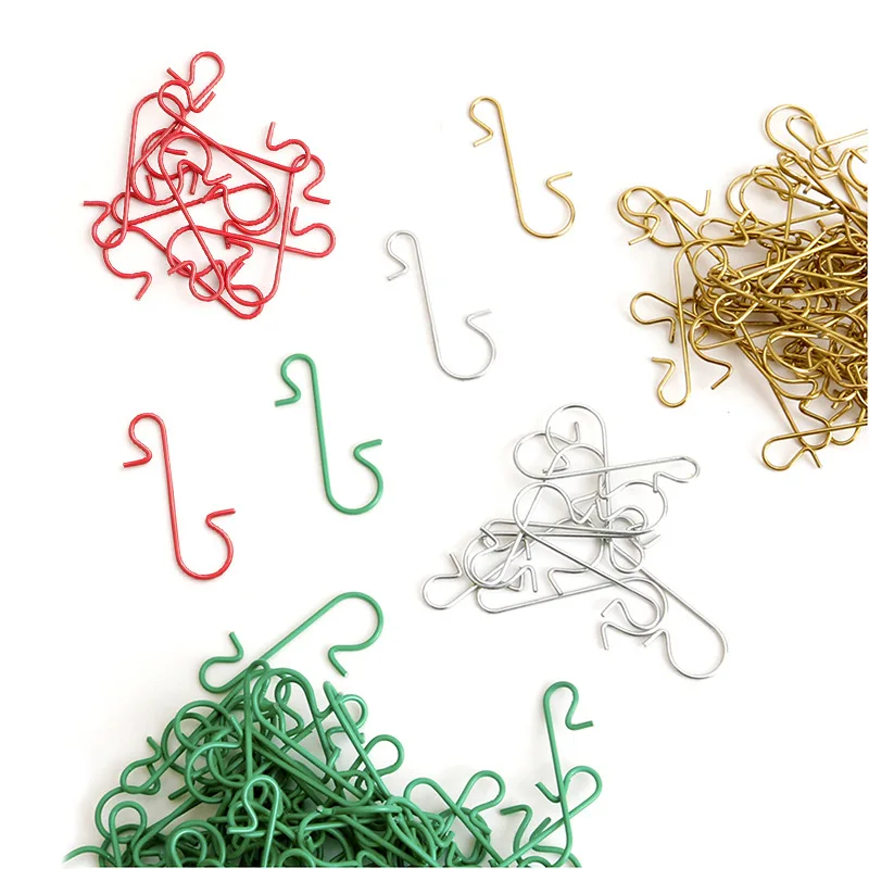 50 шт. S-образный Рождественский крючок сделай сам подвесные украшения для