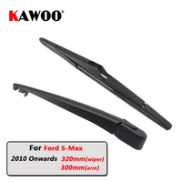 kawoo car rear wiper blade blades back window wipers arm for ford for s max hatchback 2010 onwards 320mm auto windscreen blade